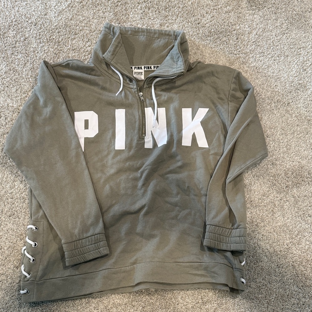 VS PINK women’s crewneck tunic: L